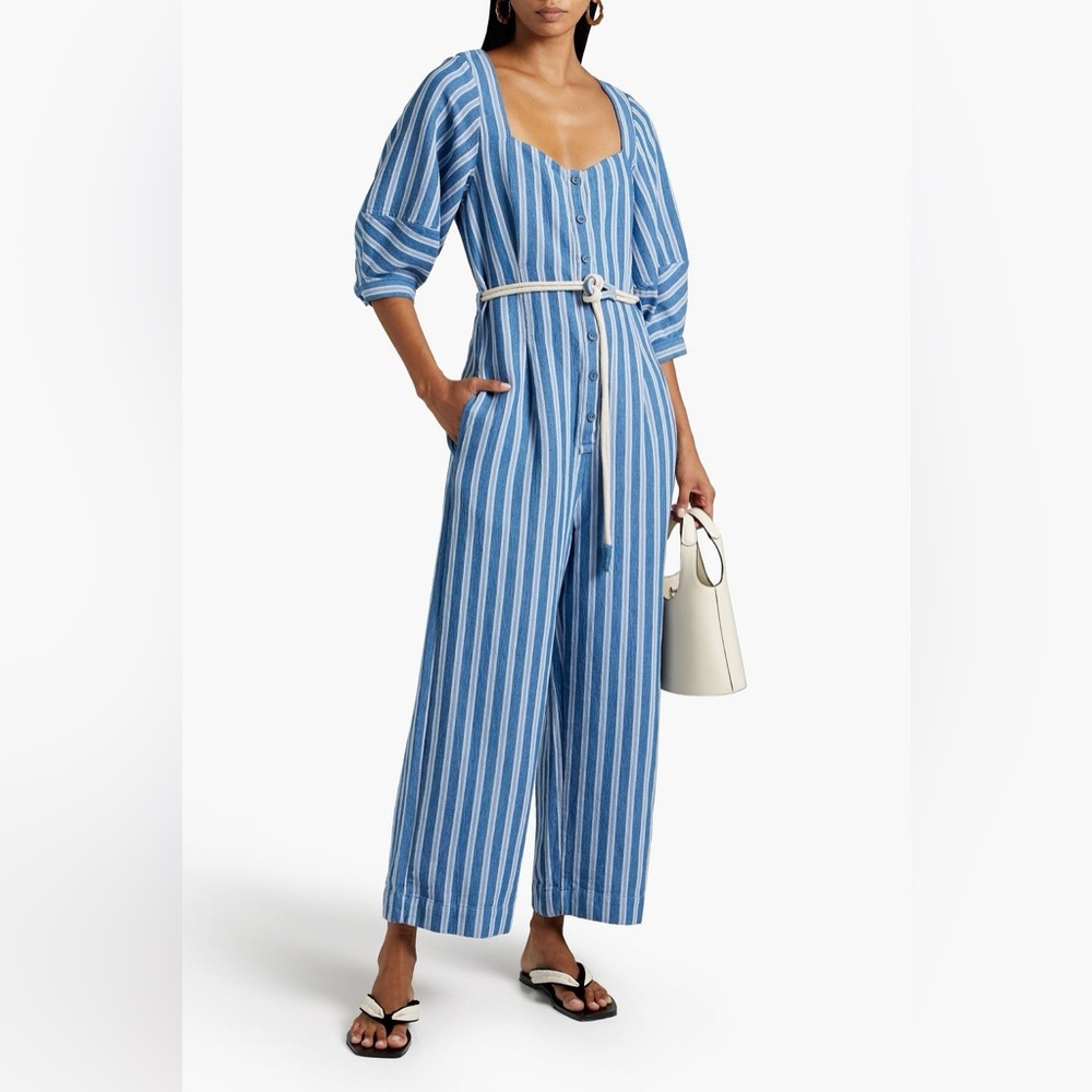 ANTHROPOLOGIE x Joie Shelburna Tie Waist Jumpsuit